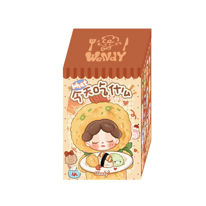Wendy-what to eat today Plush Series mini Blindbox#Plush Blind Box #Cute Plush Toy #Collectible Plush