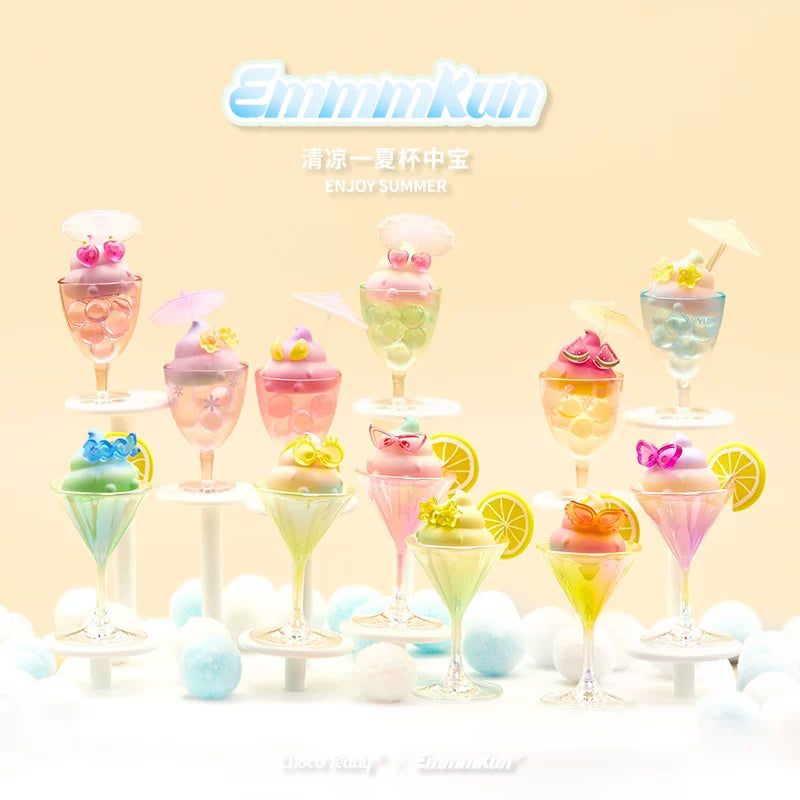 Emmmkun Cool Summer Series Blind Box#Collectible Bean Figures #Kawaii Mini Beans #Tiny Pocket Beans