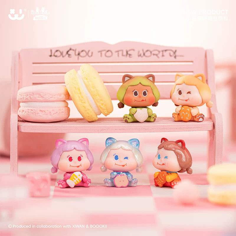 Little Boookii Meow Meow Island Medium Box#Tiny Bean Collectible #Kawaii Mini Beans #Tiny Pocket Beans