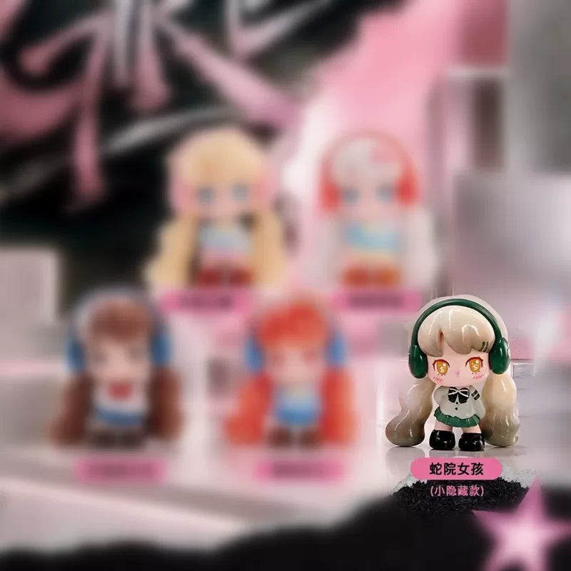 【O】FANCY UP  Coco School Idol Series Blind Box#Tiny Bean Collectible#Cute Bean Toy#Kawaii Mini Beans#Tiny Pocket Beans#Cute Bean Toy