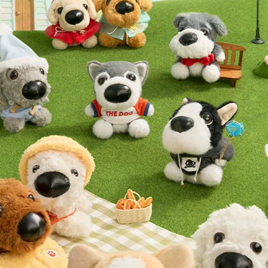 DOGGY OOTD Dog Fashion Show Series-Plush Keychain Blind Box#Soft Stuffed Plush #Cute Character Plush #Blind Box Plush Gift