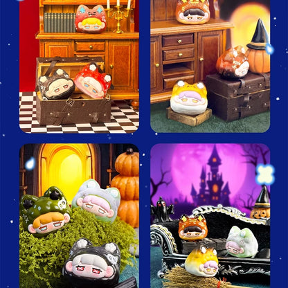 MIKKA GHOST PLAY HOUSE#Miniature Bean Doll #Collectible Bean Figures #Kawaii Mini Beans