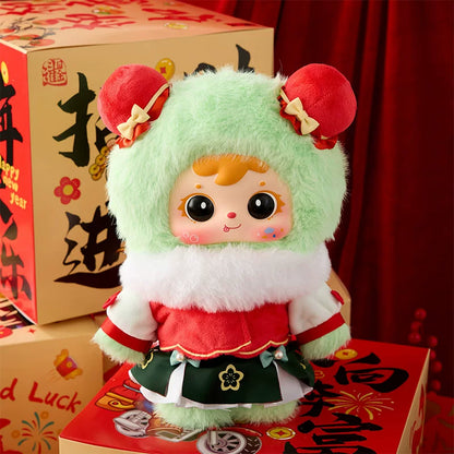 【T】Samuel Auspicious Snow Greets Spring Festival Big Doll 400% Plush Blind Box