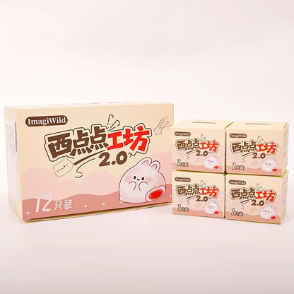 Xidiandian Bake Studio Box#Miniature Bean Doll #Collectible Bean Figures #Kawaii Mini Beans