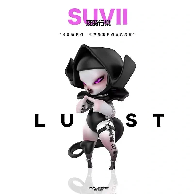 【T】SUVII WULOU Laboratory Vaccine Series figures Blind Box