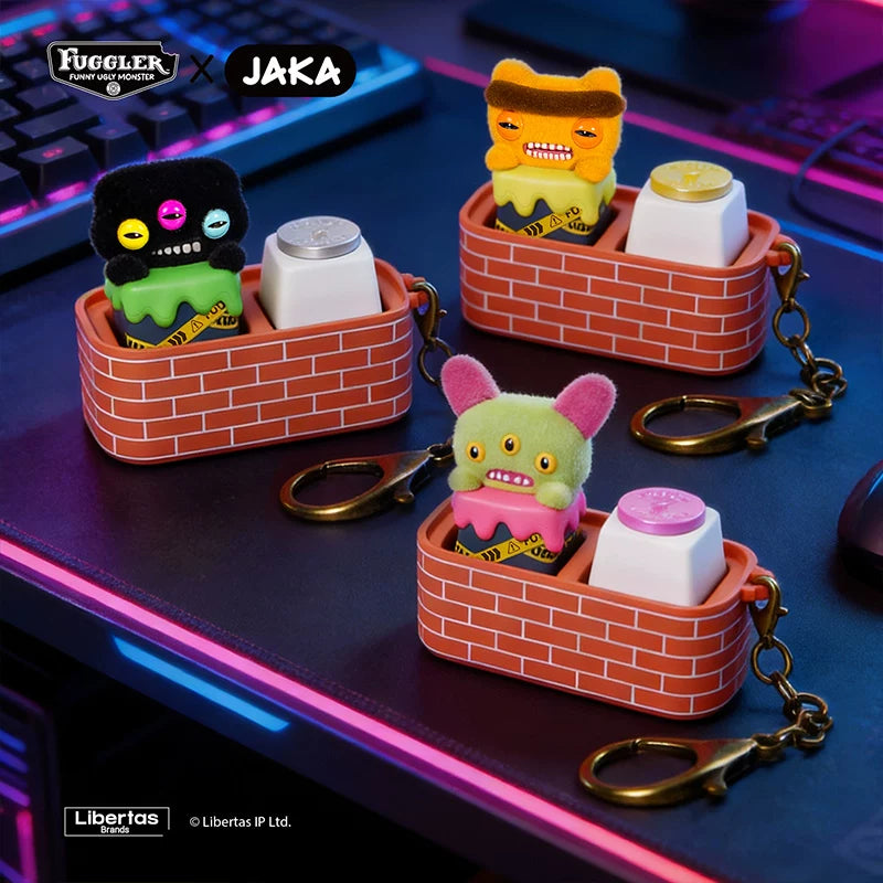【O】Fuggler Mechanical Keyboard Caps Series Blind Box#BlindBoxFigure #AnimeCollector #DeskFigure 