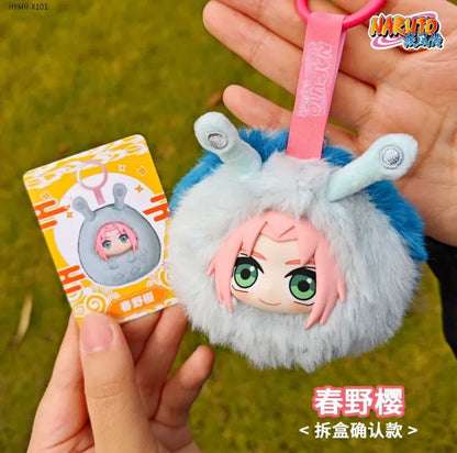 【T】Naruto Shippuden Meng Dudu Series Plush Blind Box Keychain