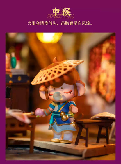 【正品】若来Nanci囡茜十二生肖系列盲盒网红少女心公仔潮流摆件