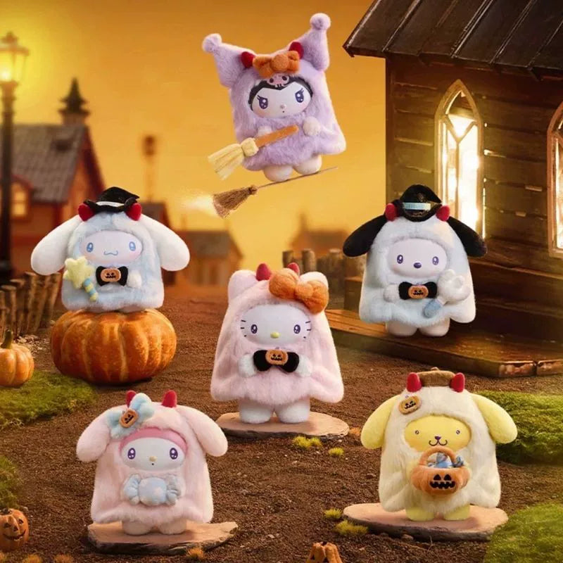 Sanrio Characters Halloween Candy Carnival Night Vinyl Plush Blind Box