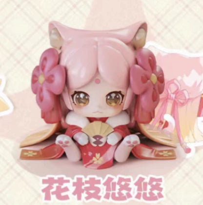 [O]Sweet Emilya Cat Moni-Kitten Office Series Blind Box#AnimeFigure#CollectibleStatue#ScaleFigure#FigureCollection#UnboxingFigure