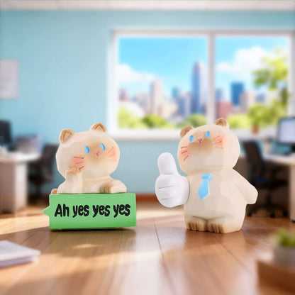 Cat Pai Workplace Working Cat Blind Box