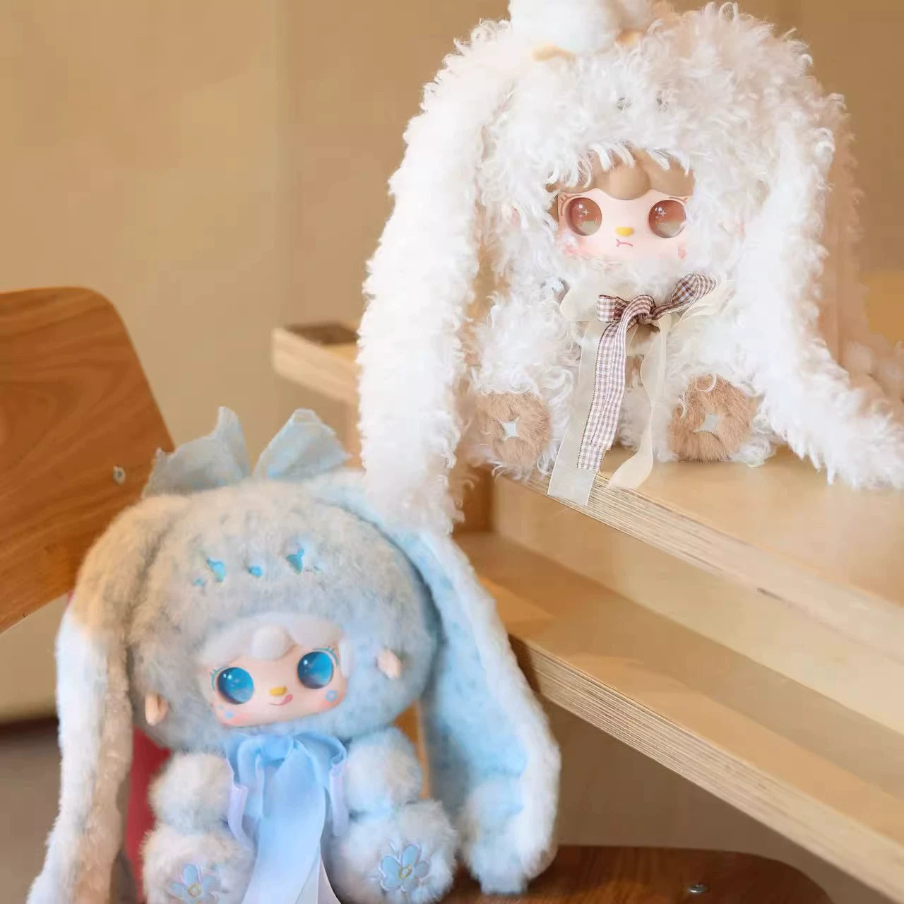 【T】Yooki 400% Bunny's Floral Fragments Plush Blind Box