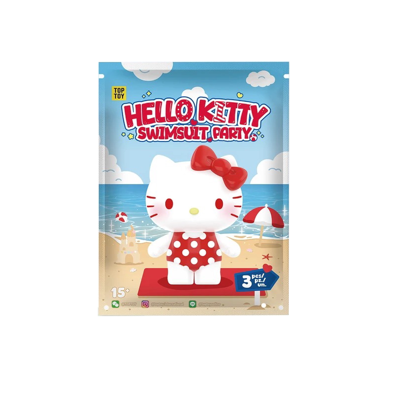 TOPTOY Hello Kitty Colorful Swimsuit Figures Surprise Bag#AnimeFigure #ScaleFigure#FigureCollection#DisplayPiece#FigureCollector