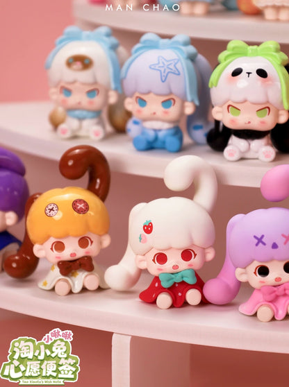 MANCHAO Tao Xiaotu's Little Bunches Wish Note Mini Figure Series#CollectibleStatue #BlindBoxFigure #MysteryToy