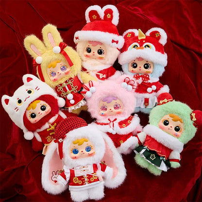 【T】Samuel Auspicious Snow Greets Spring Festival Big Doll 400% Plush Blind Box