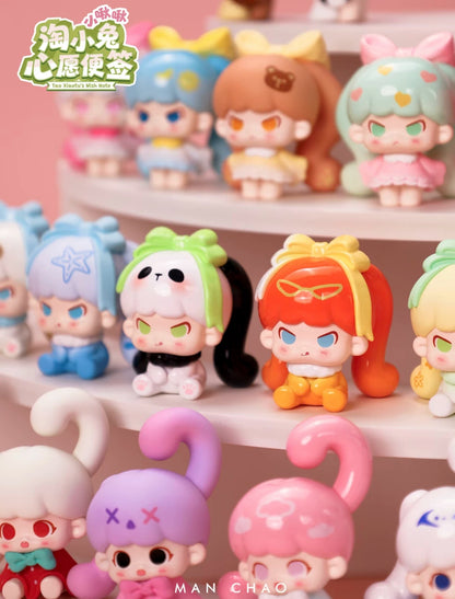 MANCHAO Tao Xiaotu's Little Bunches Wish Note Mini Figure Series#CollectibleStatue #BlindBoxFigure #MysteryToy