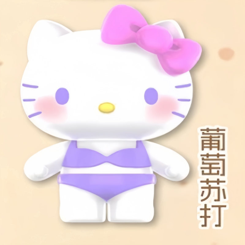 TOPTOY Hello Kitty Colorful Swimsuit Figures Surprise Bag#AnimeFigure #ScaleFigure#FigureCollection#DisplayPiece#FigureCollector