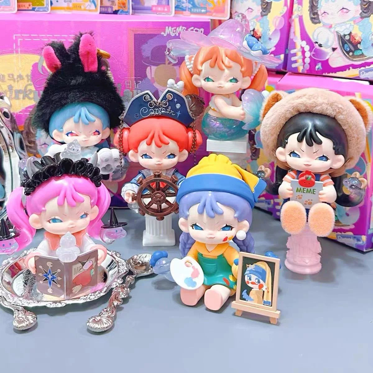 MEMESOO-Quirky Girl's Diary Series Blindbox#FigureCollector  #NewFigure  #ExclusiveFigure 