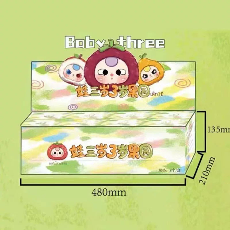【T】Baby Three Fruit Orchard Plush Series Blind Box