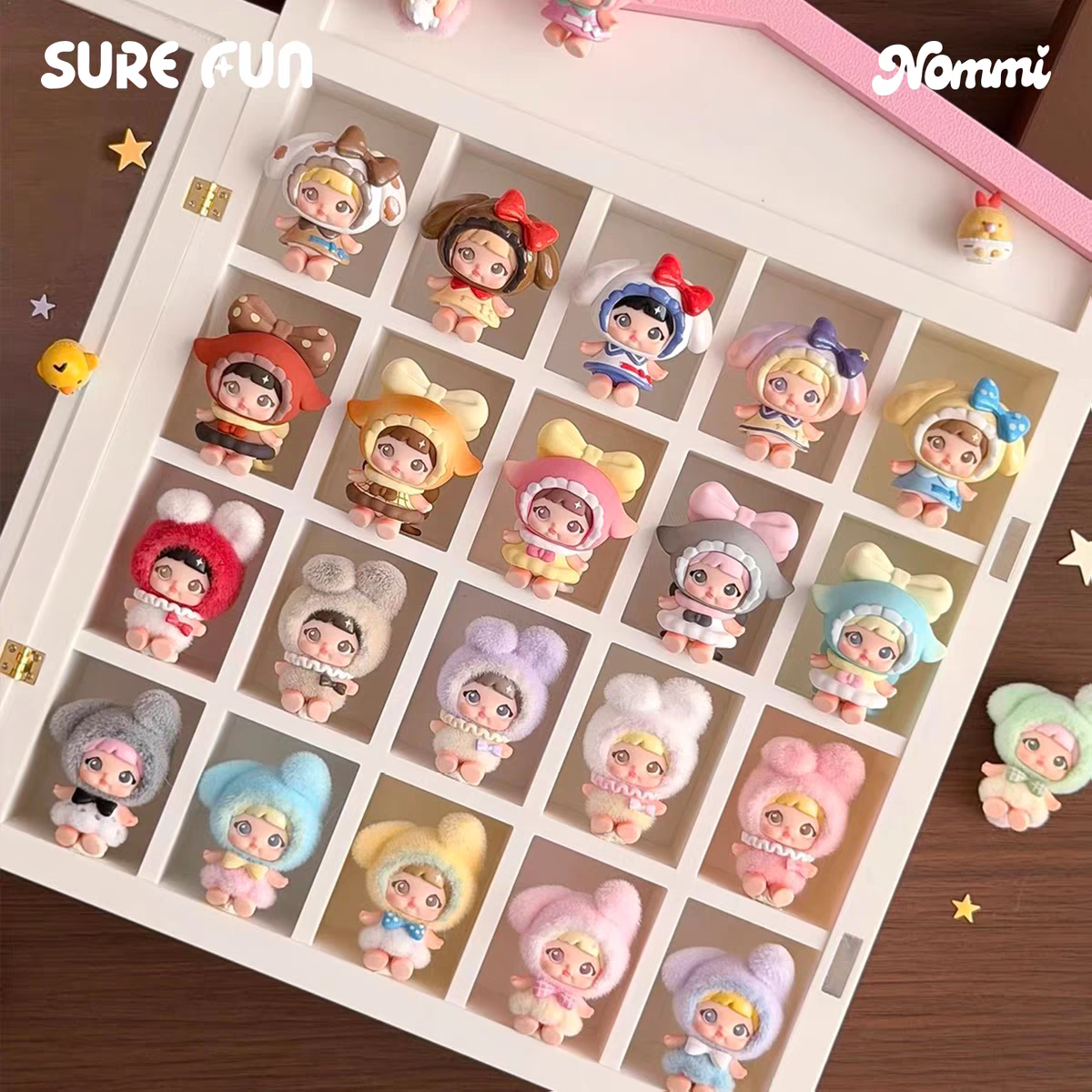 Nommi Sweetheart Plan Serise Mini Figures Surprise Bag#DisplayPiece #NewFigure #DeskFigure #BlindBoxCollector #MysteryToy