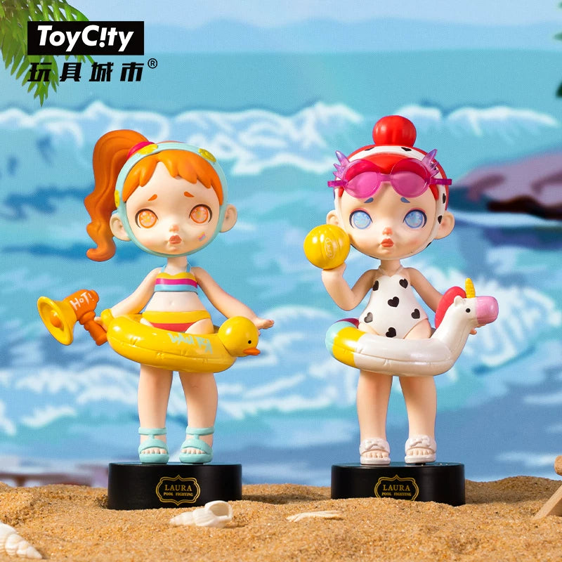 TOPCITY Laura Pool  Fight Series Blind Box#ToyCommunity #JustArrived #DeskFigure