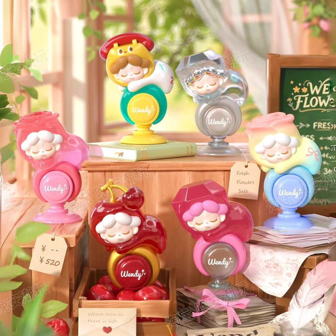 Wendy-Dream whisper feries ring series beans#Kawaii Mini Beans #Tiny Pocket Beans #Mini Bean Blind Capsule
