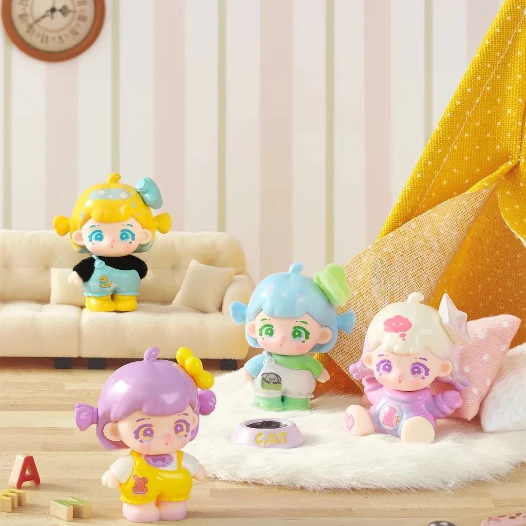 P-Peach.Three-Life Career Dream Journey Series Blind Bag#CollectibleStatue #BlindBoxFigure #MysteryToy