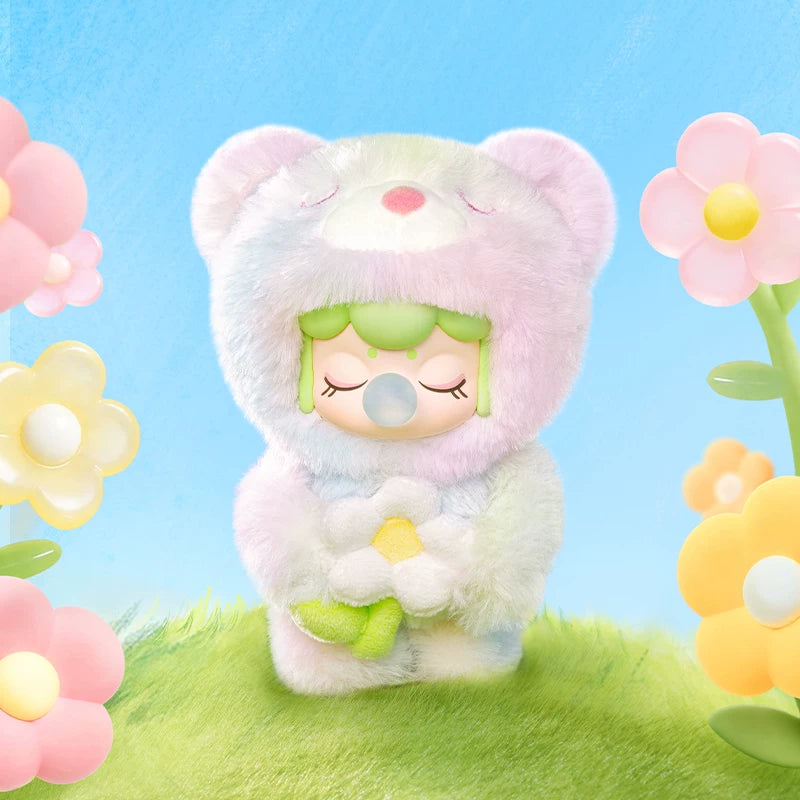 【T】NANCI Spring Bear Plush Hanging Card