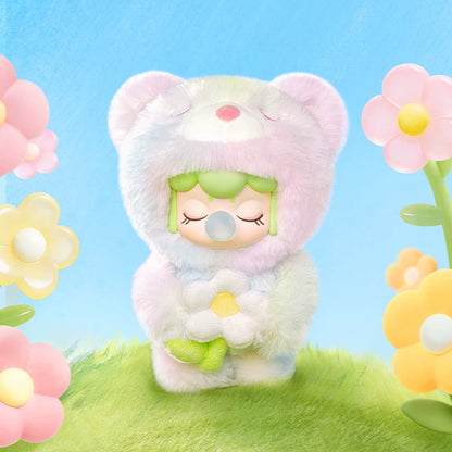 【T】NANCI Spring Bear Plush Hanging Card