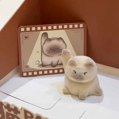 【T】Cat PAI Emotional Performance Velvet  FUFU Blind Box