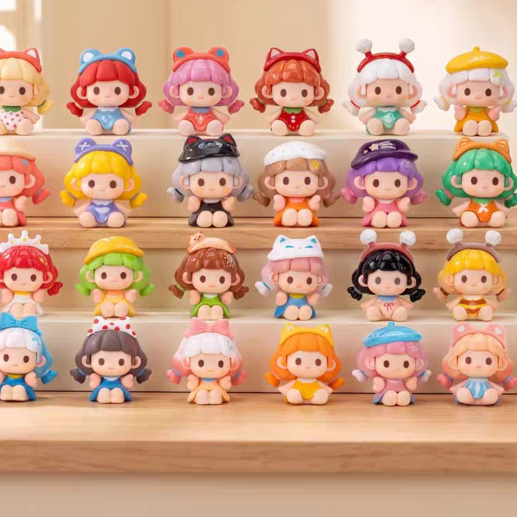 【T】Titi Animal Tea Party Series Blind Box#blindbox#beans#collectibles