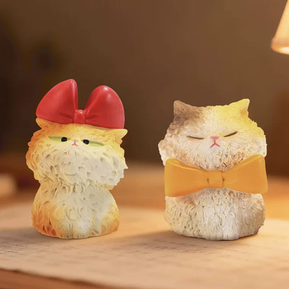 Bow Cat Series Blind Box toy#DisplayPiece  #MysteryFigure  #BlindBoxFigure