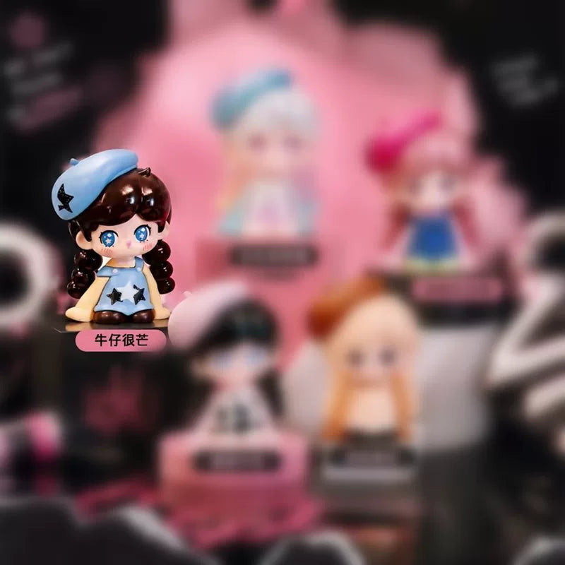 【O】FANCY UP  Coco School Idol Series Blind Box#Tiny Bean Collectible#Cute Bean Toy#Kawaii Mini Beans#Tiny Pocket Beans#Cute Bean Toy