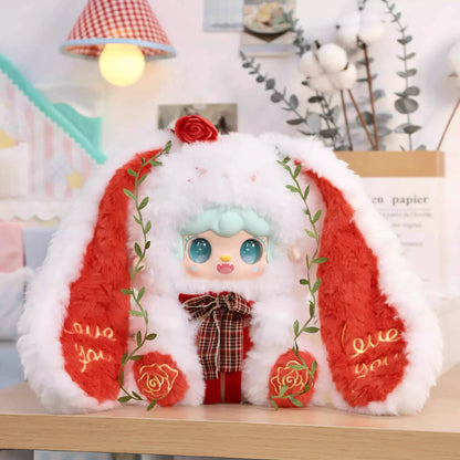 【T】Yooki 400% Bunny's Floral Fragments Plush Blind Box