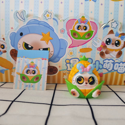 【X】Siamese Cute Kitten#NewFigure #DisplayCollection #DeskFigure