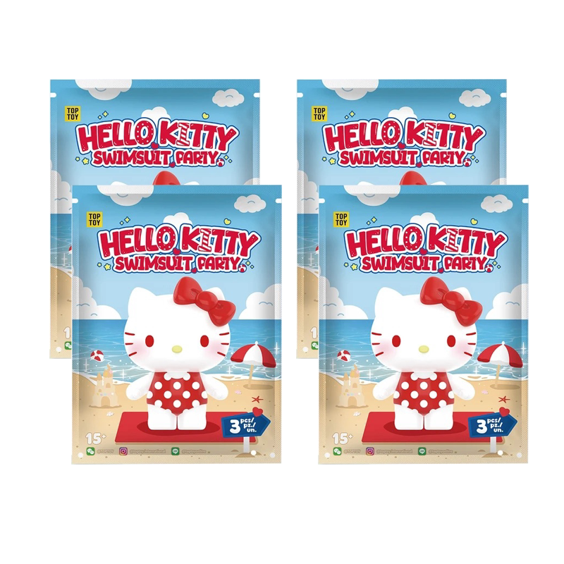 TOPTOY Hello Kitty Colorful Swimsuit Figures Surprise Bag#AnimeFigure #ScaleFigure#FigureCollection#DisplayPiece#FigureCollector