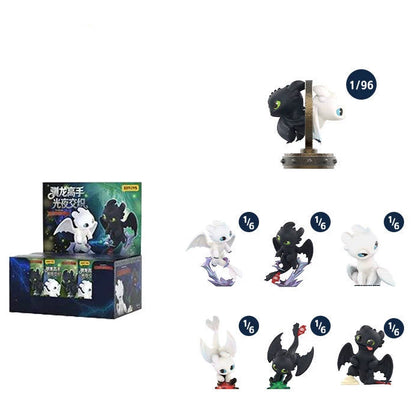 How to train your dragon interwined light&night series#AnimeCollector  #JustArrived  #UnboxingDay 