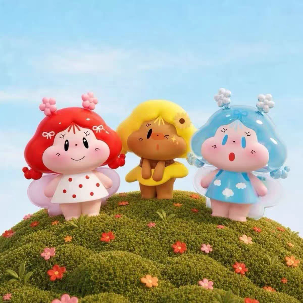 Particle of Delight-Flower Story Cute Granules#Tiny Bean Collectible #Kawaii Mini Beans #Tiny Pocket Beans