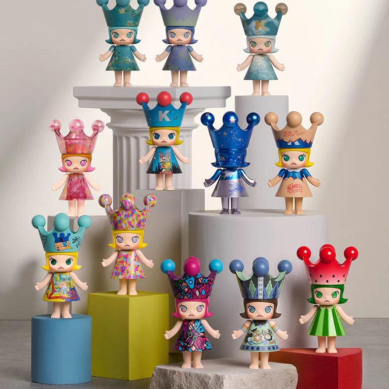 【O】POP MART MEGA ROYAL MOLLY100% Series Blind Box#AnimeFigure #CollectibleStatue #LimitedRun #MysteryFigure