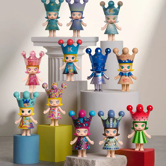 【O】POP MART MEGA ROYAL MOLLY100% Series Blind Box#AnimeFigure #CollectibleStatue #LimitedRun #MysteryFigure