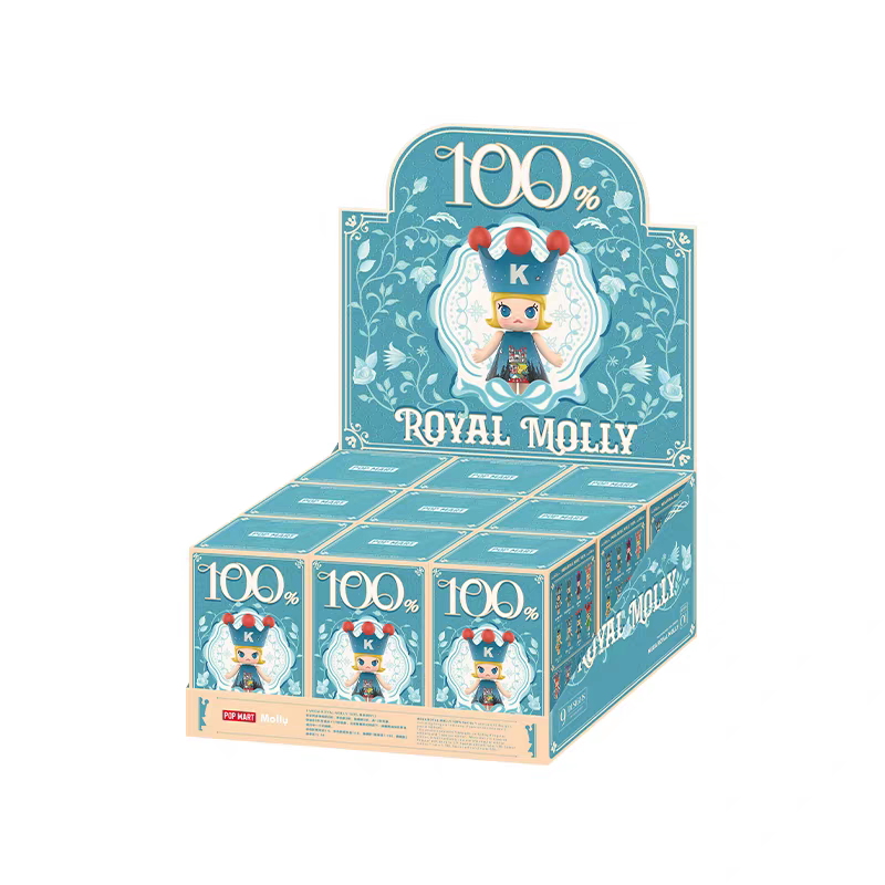 【O】POP MART MEGA ROYAL MOLLY100% Series Blind Box#AnimeFigure #CollectibleStatue #LimitedRun #MysteryFigure
