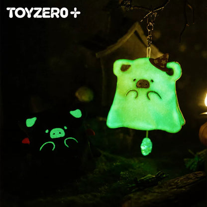 LuLu the Piggy Horror Story Series-Moody Boo Plush Keychain Blind Box#AnimeFigure#Collectibles#MysteryFigure