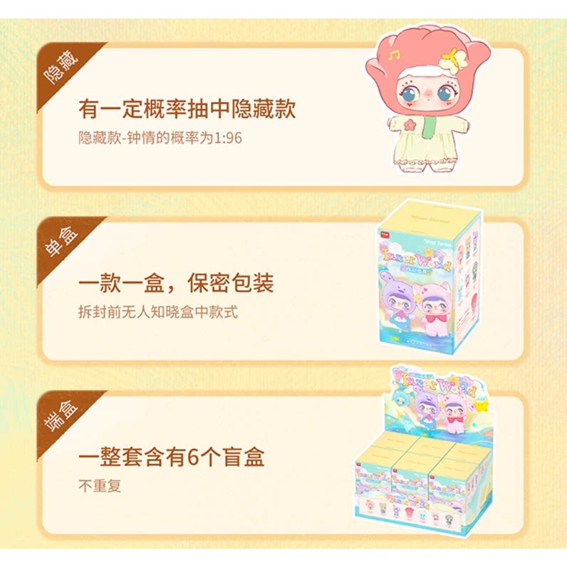 【T】WIWI Inner World Plush Series Blind Box