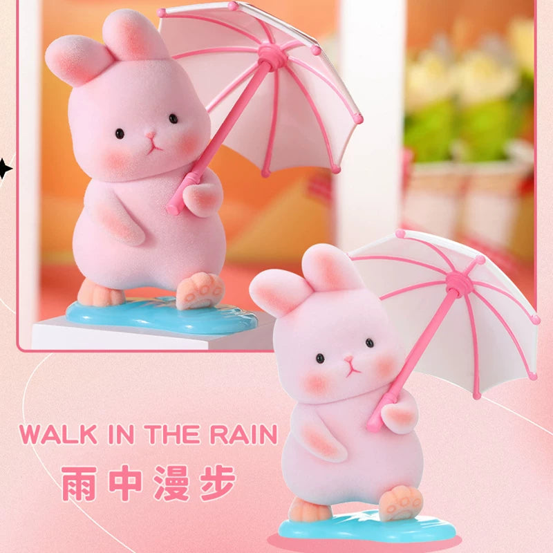 【T】Pink Sliding Bunny Daily Blind Box