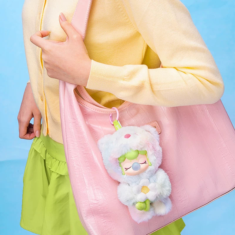 【T】NANCI Spring Bear Plush Hanging Card