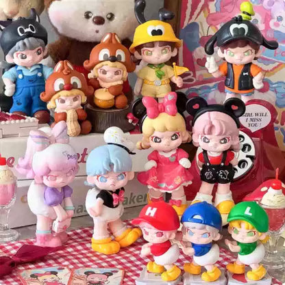 【TNT】DORA Loves Mickey Series Blind Box Figures