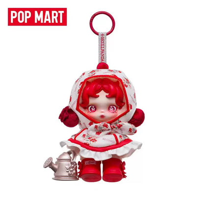 【T】SKULLPANDA Amid Flowers Plush Doll Pendant