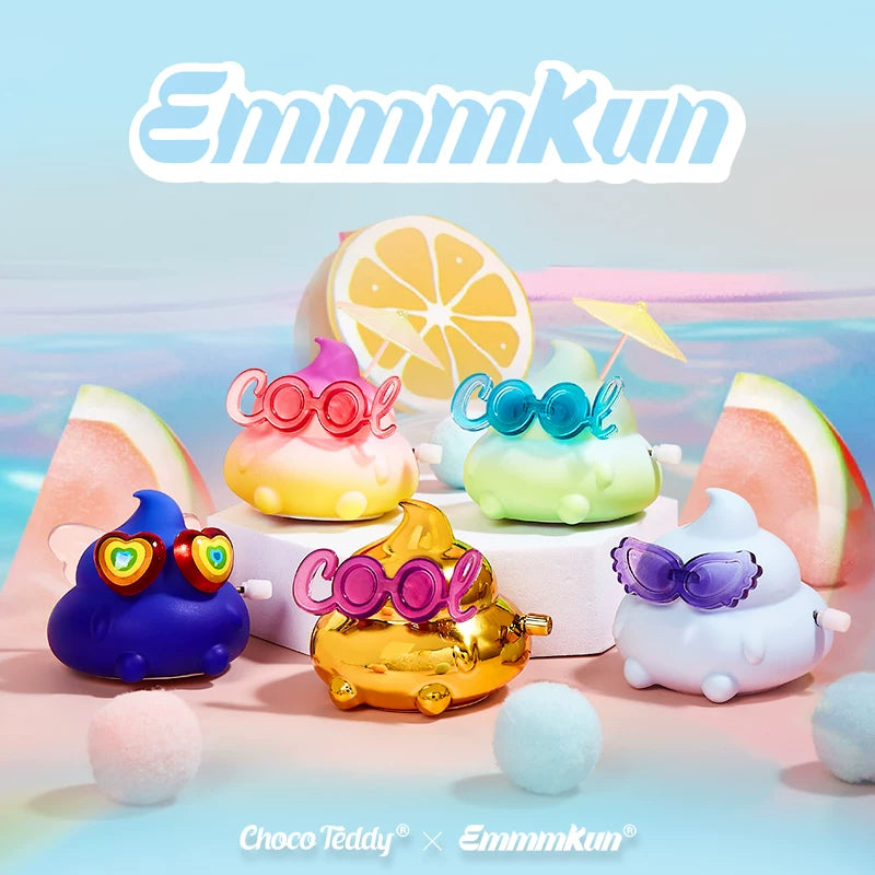Emmmkun rock together series Wind-up movable blind box#Collectible Bean Figures #Kawaii Mini Beans #Tiny Pocket Beans
