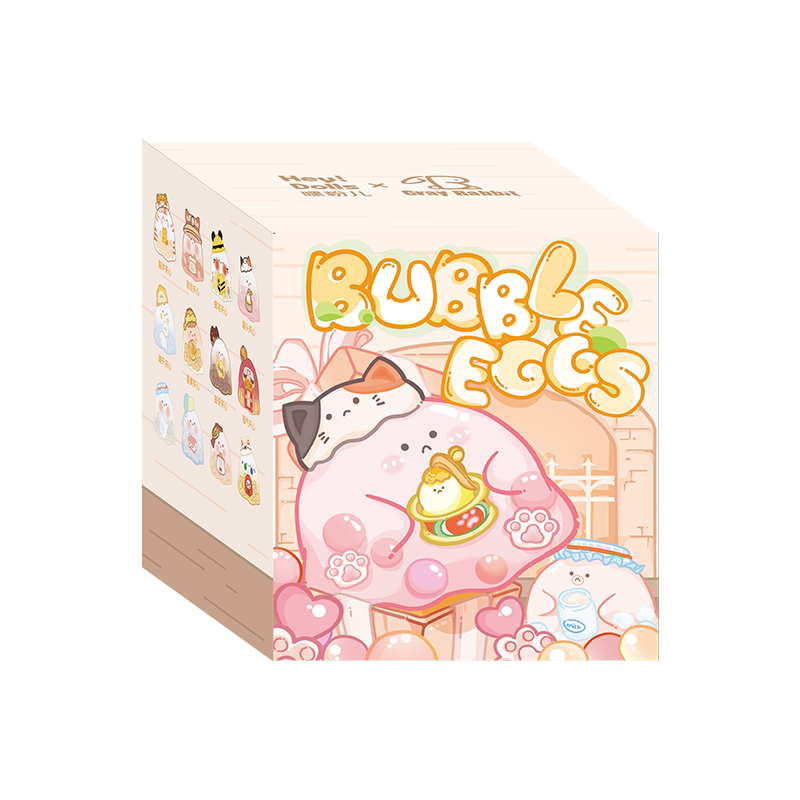 【T】BUBBLE EGGS Full Of Stuffing Series Blind Box