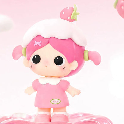 Piupu-Fruit Rainbow Series Mini Figures Blind Box#Cute Bean Toy #Pocket Sized Figurine #Miniature Bean Doll